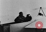 Image of Blériot flies his early XI airplane 20 years after his Channel flight Calais France, 1928, second 42 stock footage video 65675070308