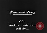 Image of Blériot flies his early XI airplane 20 years after his Channel flight Calais France, 1928, second 59 stock footage video 65675070308