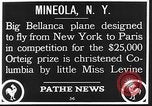 Image of Bellanca aircraft Mineola New York USA, 1928, second 4 stock footage video 65675070309