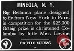 Image of Bellanca aircraft Mineola New York USA, 1928, second 5 stock footage video 65675070309
