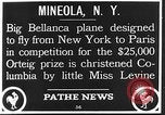 Image of Bellanca aircraft Mineola New York USA, 1928, second 6 stock footage video 65675070309