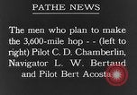 Image of Bellanca aircraft Mineola New York USA, 1928, second 30 stock footage video 65675070309