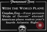 Image of American aviators Croydon London England United Kingdom, 1928, second 1 stock footage video 65675070312