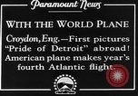 Image of American aviators Croydon London England United Kingdom, 1928, second 7 stock footage video 65675070312