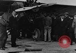Image of American aviators Croydon London England United Kingdom, 1928, second 24 stock footage video 65675070312