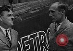Image of American aviators Croydon London England United Kingdom, 1928, second 41 stock footage video 65675070312