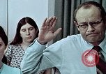 Image of Census workers oath of confidentiality United States USA, 1970, second 15 stock footage video 65675070325
