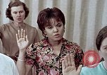 Image of Census workers oath of confidentiality United States USA, 1970, second 26 stock footage video 65675070325