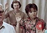 Image of Census workers oath of confidentiality United States USA, 1970, second 28 stock footage video 65675070325