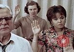 Image of Census workers oath of confidentiality United States USA, 1970, second 29 stock footage video 65675070325