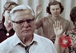 Image of Census workers oath of confidentiality United States USA, 1970, second 31 stock footage video 65675070325