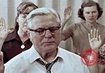Image of Census workers oath of confidentiality United States USA, 1970, second 32 stock footage video 65675070325