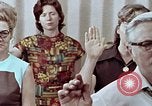 Image of Census workers oath of confidentiality United States USA, 1970, second 37 stock footage video 65675070325