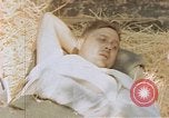Image of wounded soldiers France, 1945, second 54 stock footage video 65675070337