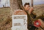 Image of American soldiers France, 1945, second 6 stock footage video 65675070341