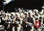 Immagine di Coloniale Francese forze su parade Marsiglia Francia, 1944, secondo 27 filmato di repertorio 65675070344