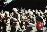 Immagine di Coloniale Francese forze su parade Marsiglia Francia, 1944, secondo 28 filmato di repertorio 65675070344