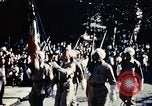 Immagine di Coloniale Francese forze su parade Marsiglia Francia, 1944, secondo 35 filmato di repertorio 65675070344
