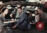 Image of Escaped America fliers riding in truck Annecy France, 1944, second 49 stock footage video 65675070345