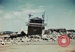 Image of wreckage on airfield France, 1944, second 4 stock footage video 65675070347