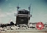 Image of wreckage on airfield France, 1944, second 9 stock footage video 65675070347