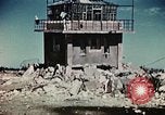 Image of wreckage on airfield France, 1944, second 24 stock footage video 65675070347