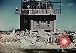 Image of wreckage on airfield France, 1944, second 25 stock footage video 65675070347