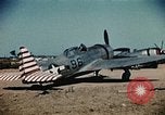 Image of P-47s of the USAAF 86th Fighter Group Corsica France, 1944, second 3 stock footage video 65675070348