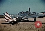 Image of P-47s of the USAAF 86th Fighter Group Corsica France, 1944, second 4 stock footage video 65675070348