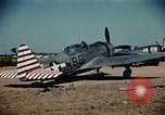Image of P-47s of the USAAF 86th Fighter Group Corsica France, 1944, second 5 stock footage video 65675070348
