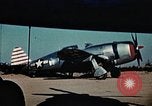 Image of P-47s of the USAAF 86th Fighter Group Corsica France, 1944, second 13 stock footage video 65675070348