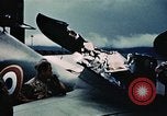 Image wrecked aéronefs France, 1944, de la seconde 41 séquences d'archives historiques vidéo 65675070350