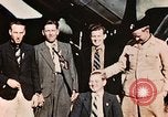 Image les aviateurs américains échappé de Swiss internement Annecy France, 1944, de la seconde 20 séquences d'archives historiques vidéo 65675070351