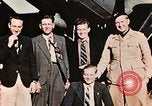 Image les aviateurs américains échappé de Swiss internement Annecy France, 1944, de la seconde 22 séquences d'archives historiques vidéo 65675070351