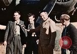 Image les aviateurs américains échappé de Swiss internement Annecy France, 1944, de la seconde 39 séquences d'archives historiques vidéo 65675070351