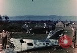 Image of Destroyed German warplanes in World War 2 France, 1944, second 4 stock footage video 65675070352