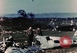 Image of Destroyed German warplanes in World War 2 France, 1944, second 8 stock footage video 65675070352