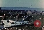 Image of Destroyed German warplanes in World War 2 France, 1944, second 15 stock footage video 65675070352
