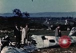 Image of Destroyed German warplanes in World War 2 France, 1944, second 21 stock footage video 65675070352