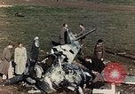 Image of Destroyed German warplanes in World War 2 France, 1944, second 33 stock footage video 65675070352