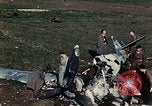 Image of Destroyed German warplanes in World War 2 France, 1944, second 39 stock footage video 65675070352