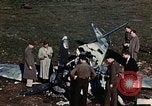Image of Destroyed German warplanes in World War 2 France, 1944, second 48 stock footage video 65675070352