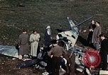 Image of Destroyed German warplanes in World War 2 France, 1944, second 50 stock footage video 65675070352