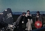 Image of Destroyed German warplanes in World War 2 France, 1944, second 54 stock footage video 65675070352