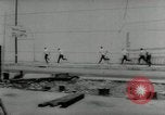 Image of Charles Whitman shooting from clock tower Austin Texas USA, 1966, second 42 stock footage video 65675070353