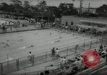Image of swim meet Los Angeles California USA, 1966, second 6 stock footage video 65675070356