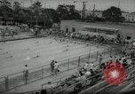 Image of swim meet Los Angeles California USA, 1966, second 9 stock footage video 65675070356