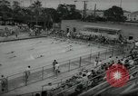 Image of swim meet Los Angeles California USA, 1966, second 10 stock footage video 65675070356