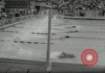 Image of swim meet Los Angeles California USA, 1966, second 15 stock footage video 65675070356