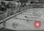 Image of swim meet Los Angeles California USA, 1966, second 29 stock footage video 65675070356